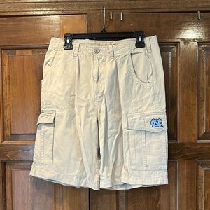 J America Khaki Shorts Size Small 30” Waist UNC University North Carolina